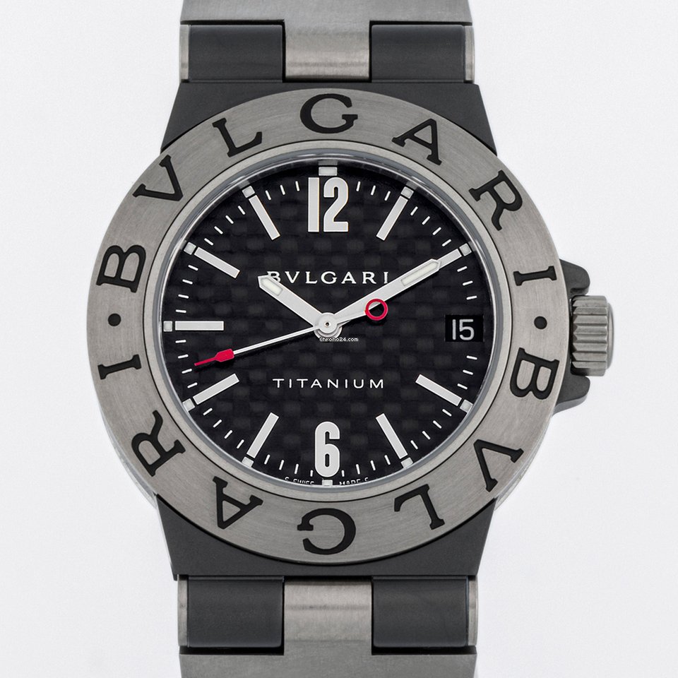 IMG_9081 Bulgari Diagono Quartz Titanium TI 32 TA Replica 5
