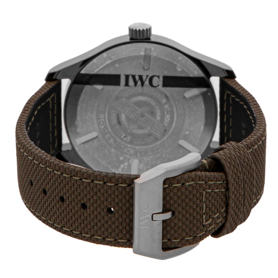 IMG_9081 IWC Pilot Mark Mens watch Unisex Automatic Ceramic IW3247-02 Replica 5