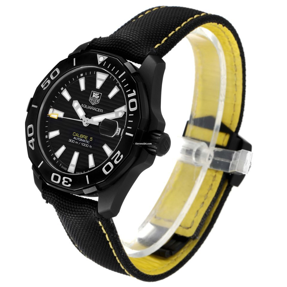 IMG_9081 TAG Heuer Aquaracer 300M Mens watch Unisex Automatic Steel WAY218A.FC6362 Replica 5
