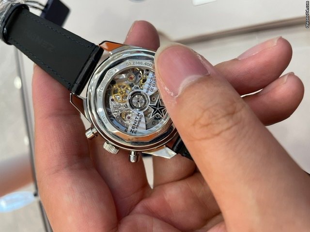 IMG_9081 Zenith El Primero Chronomaster Mens watch Unisex Automatic Steel 03.Z386.400 60.C843 Replica 5