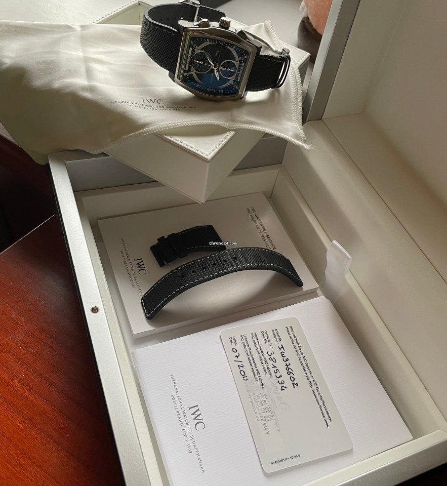 IWC Da Vinci Chronograph Mens watch Unisex Automatic Ceramic IW376601 Replica 5