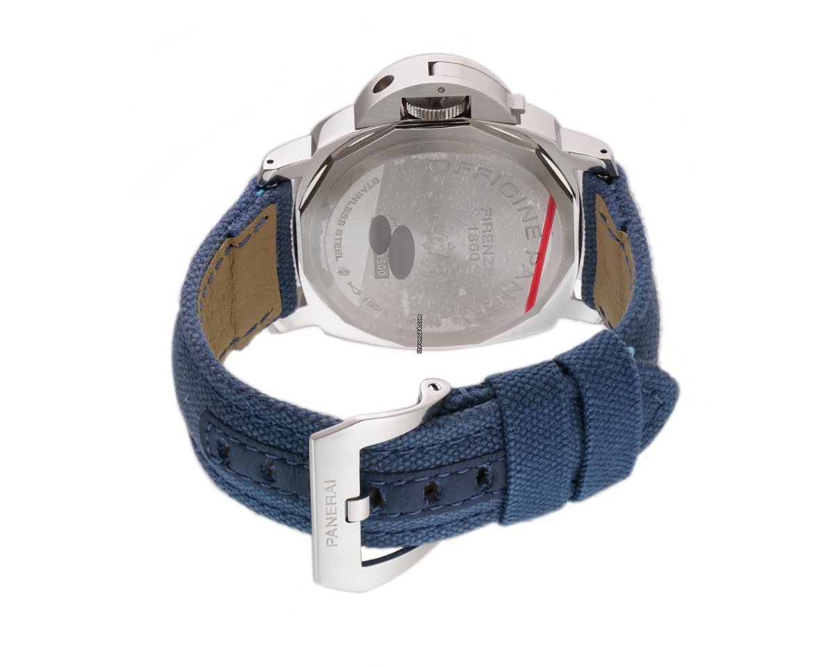 IMG_9081 Panerai Luminor Marina Manual winding Steel PAM 00777 Replica 5