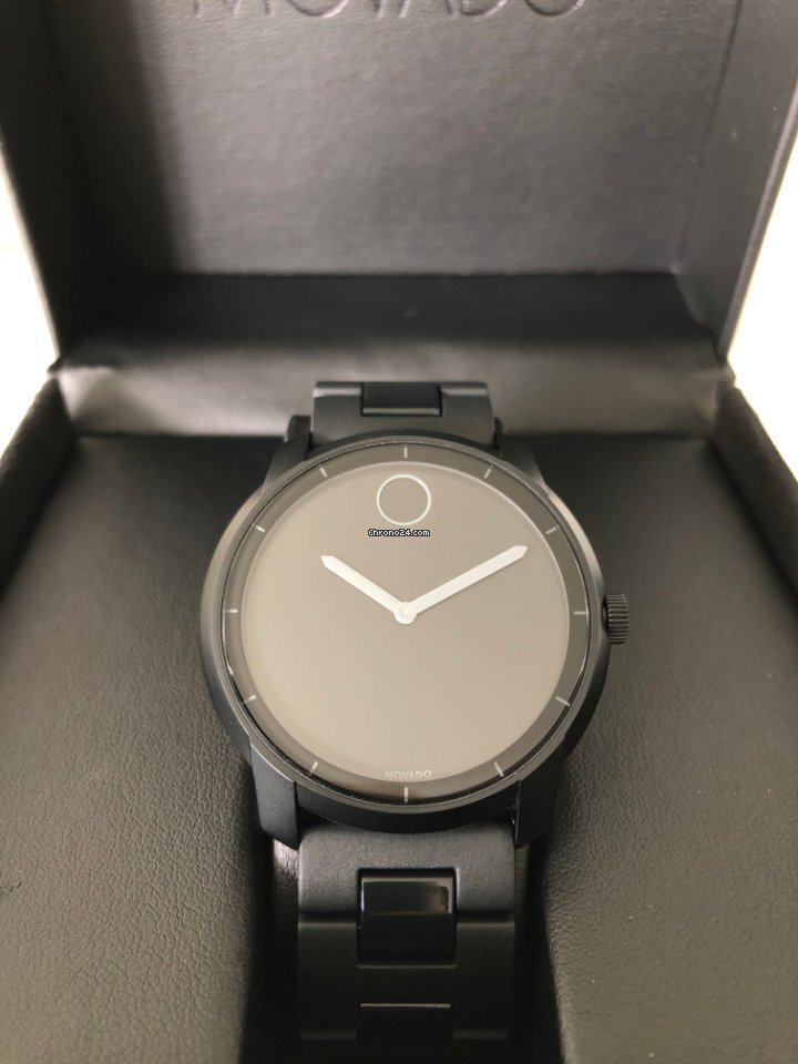 IMG_9081 Movado Bold Mens watch Unisex Quartz Steel 3600195 Replica 5