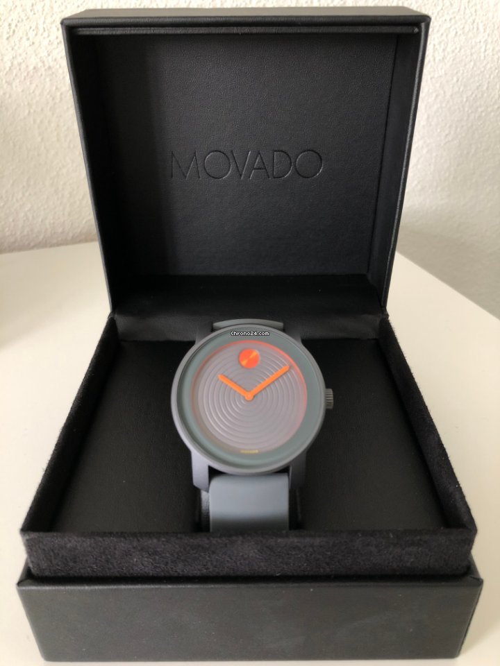 IMG_9081 Movado Bold Mens watch Unisex Quartz Aluminum 3600071 Replica 5