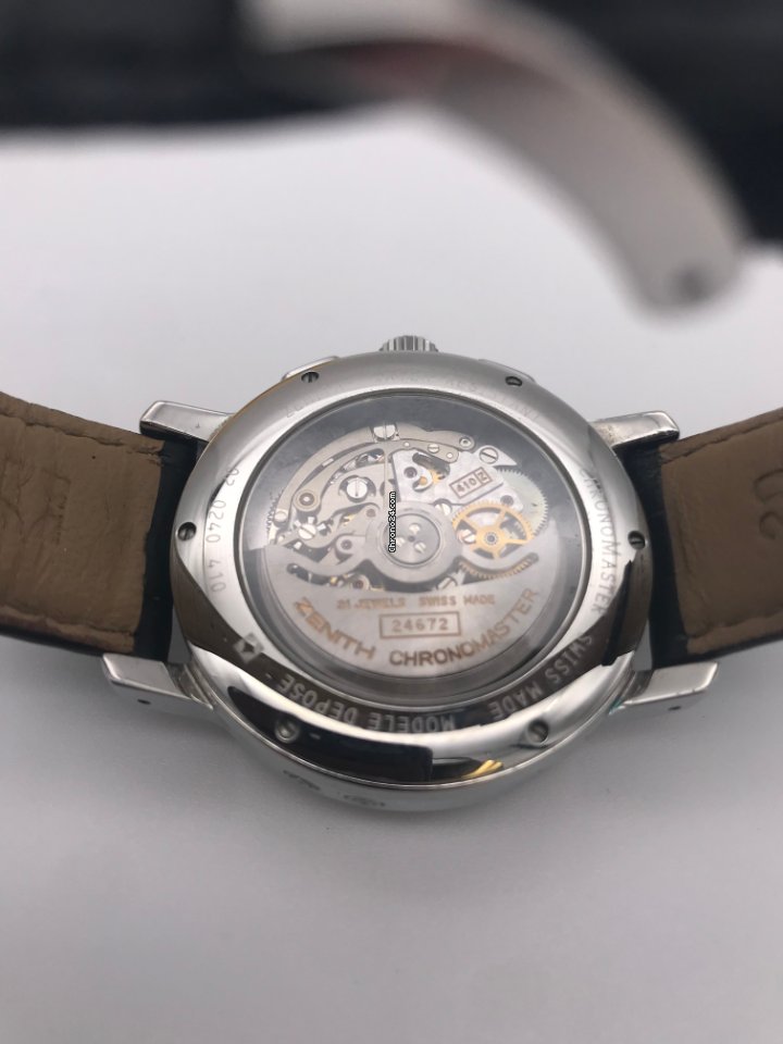 IMG_9081 Zenith El Primero Chronomaster Mens watch Unisex Automatic Steel 02.0240.410 Replica 5