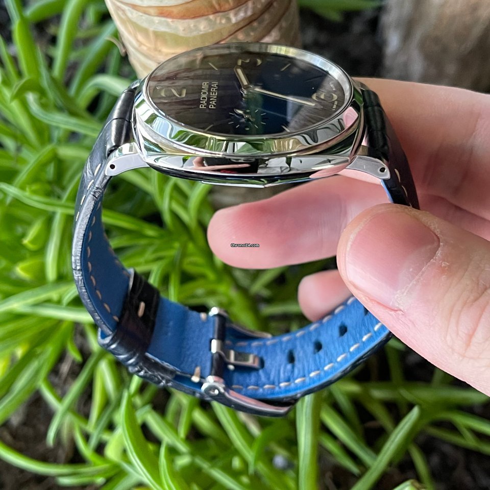 IMG_9081 Panerai Mens watch Unisex Manual winding Steel PAM 01144 Replica 5