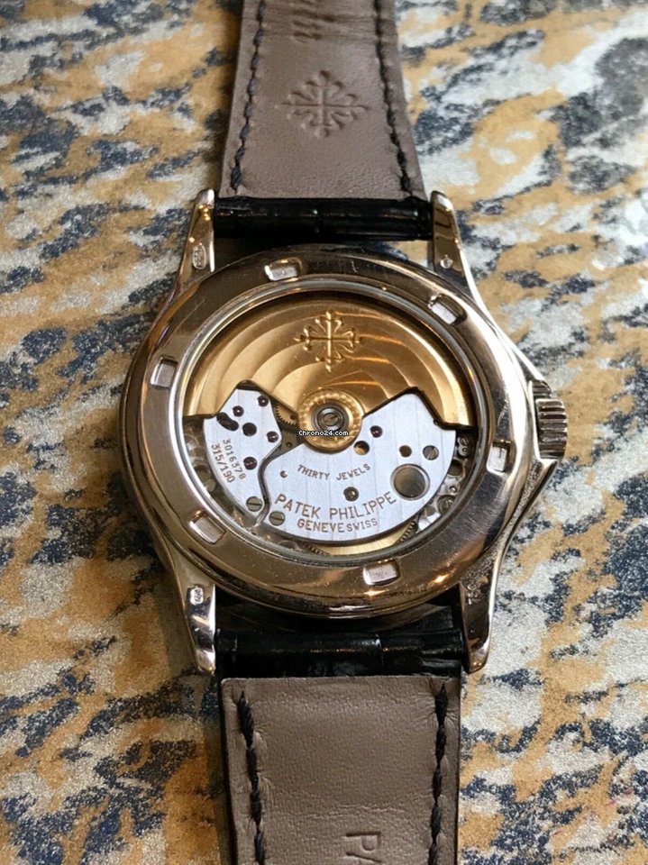 IMG_9081 Patek Philippe Calatrava Mens watch Unisex Automatic White gold 5117G Replica 5