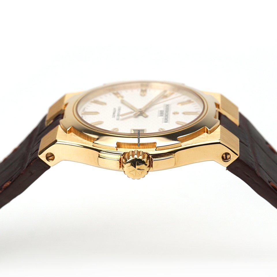 IMG_9081 Vacheron Constantin Overseas Mens watch Unisex Automatic Yellow gold 42042 000J-8966 Replica 5