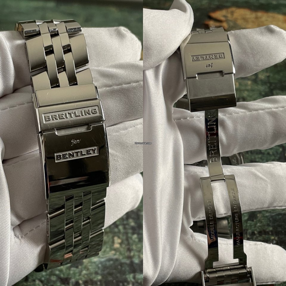 IMG_9081 Breitling Bentley B05 Unitime Mens watch Unisex Automatic Steel AB0521U4 BD79 Replica 5