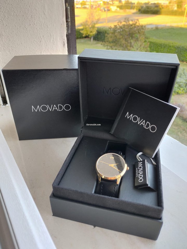 Movado Museum Mens watch Unisex Automatic Gold Steel 491361261 Replica 5