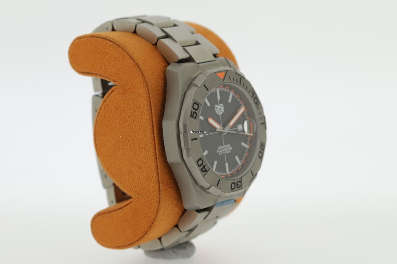 IMG_9081 TAG Heuer Aquaracer 300M Mens watch Unisex Automatic Titanium WAY208F.BF0638 Replica 5