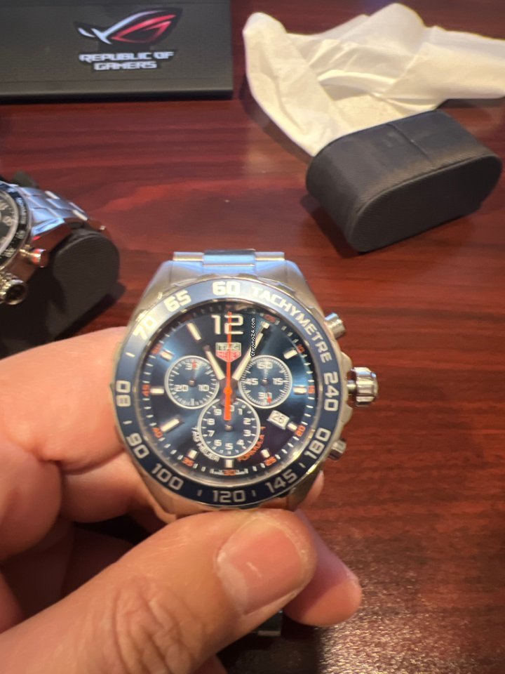 IMG_9081 TAG Heuer Formula 1 Quartz Mens watch Unisex Quartz Steel CAZ1014.BA0842 Replica 5