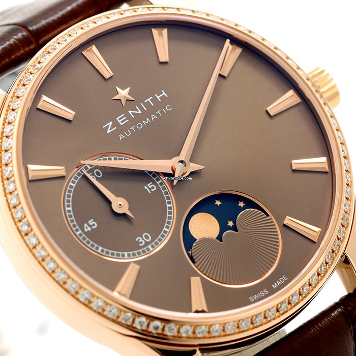Zenith Elite Ultra Thin Automatic Rose gold 22.2310.692 75.C709 Replica 5