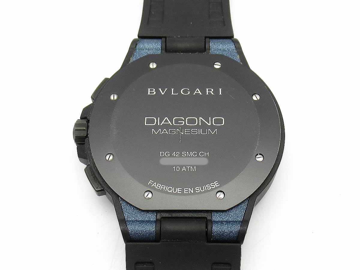 IMG_9081 Bulgari Diagono Mens watch Unisex Automatic Ceramic DG42C3SMCVDCH Replica 5