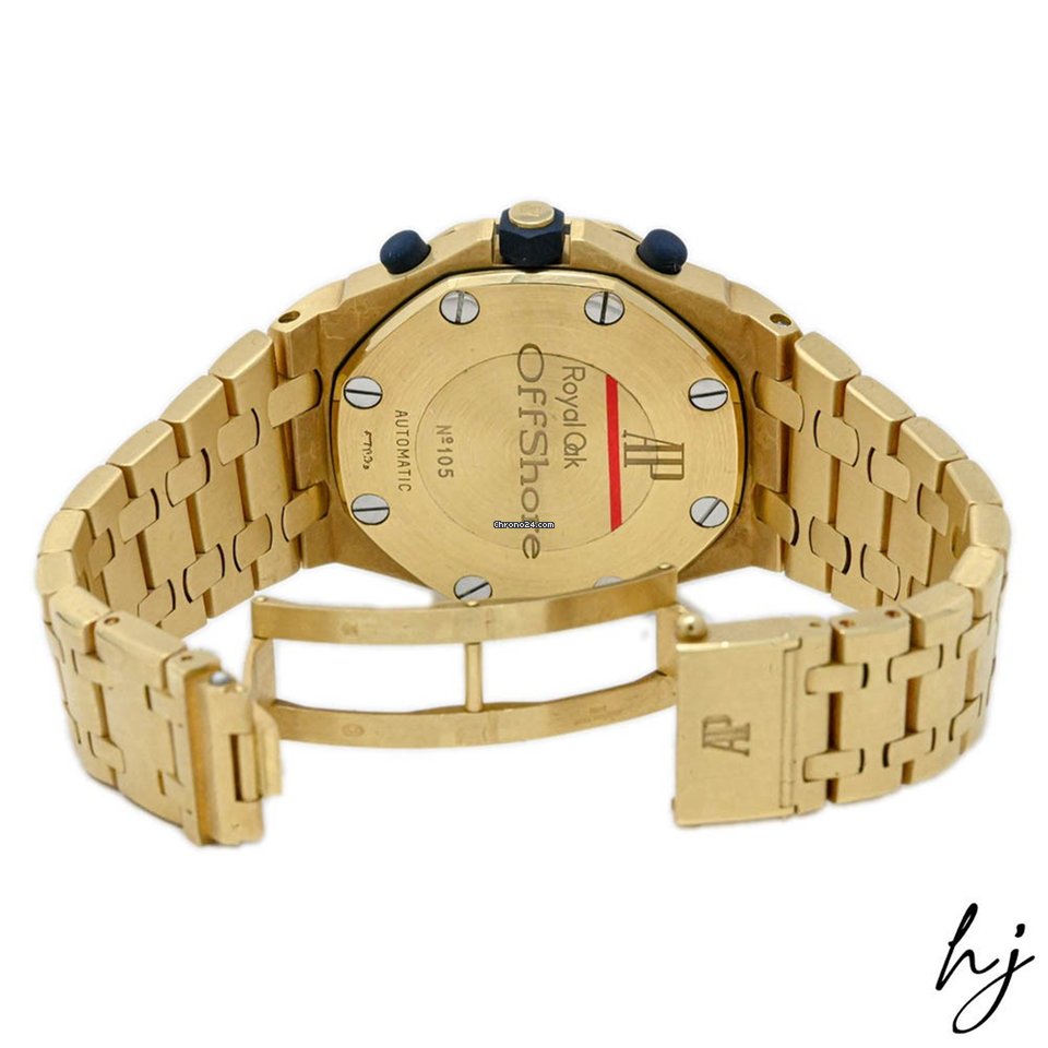 Audemars Piguet Royal Oak Offshore Chronograph Mens watch Unisex Automatic Yellow gold 25721BA.OO.1000BA.01 Replica 5