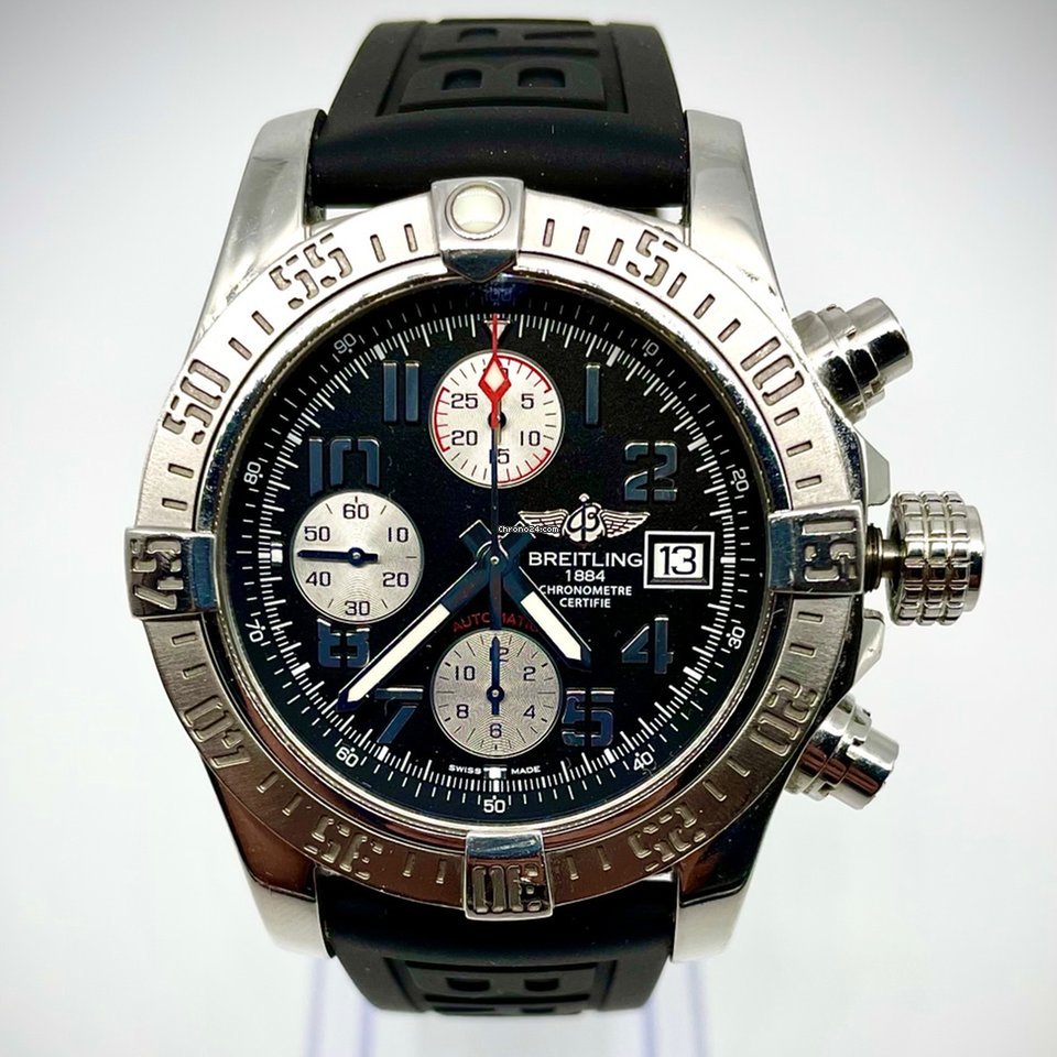 IMG_9081 Breitling Avenger II Mens watch Unisex Automatic Steel A1338111 BC33 170A Replica 5