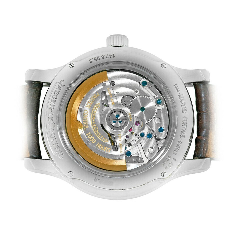 IMG_9081 Jaeger-LeCoultre Master Hometime Mens watch Unisex Automatic Steel 147.8.05.S Q1628420 Replica 5