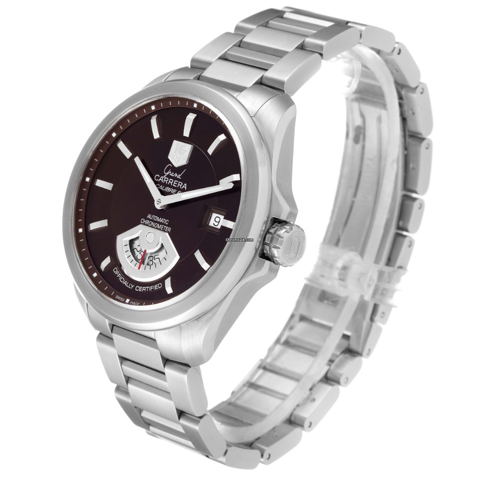 IMG_9081 TAG Heuer Grand Carrera Mens watch Unisex Automatic Steel WAV511C.BA0900 Replica 5