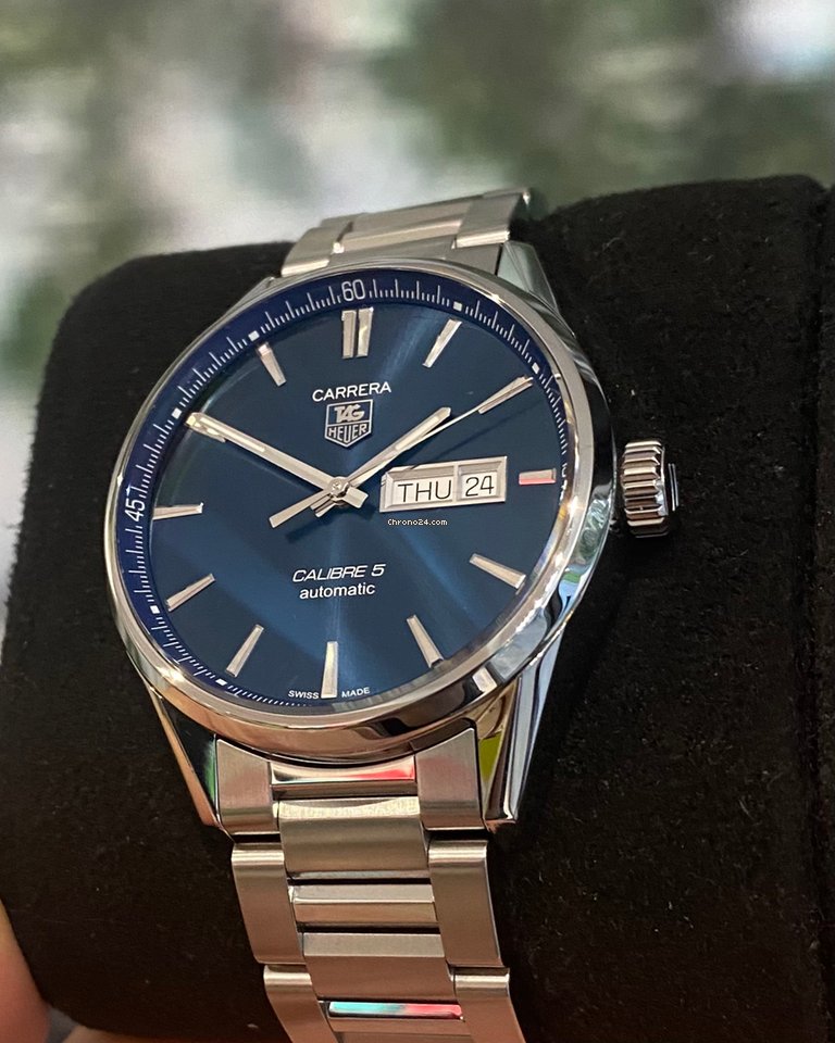 TAG Heuer Carrera Calibre 5 Mens watch Unisex Automatic Steel WAR201E.BA0723 Replica 5