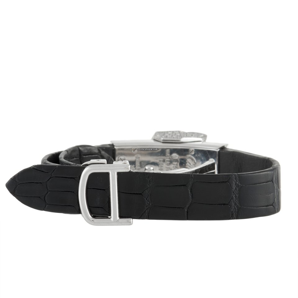 Cartier Panthere Mens watch Unisex Quartz White gold 3058 Replica 5