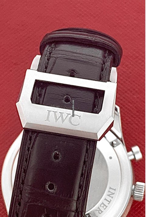 IMG_9081 IWC Portuguese Chronograph Mens watch Unisex Automatic Steel IW3714-47 Replica 5