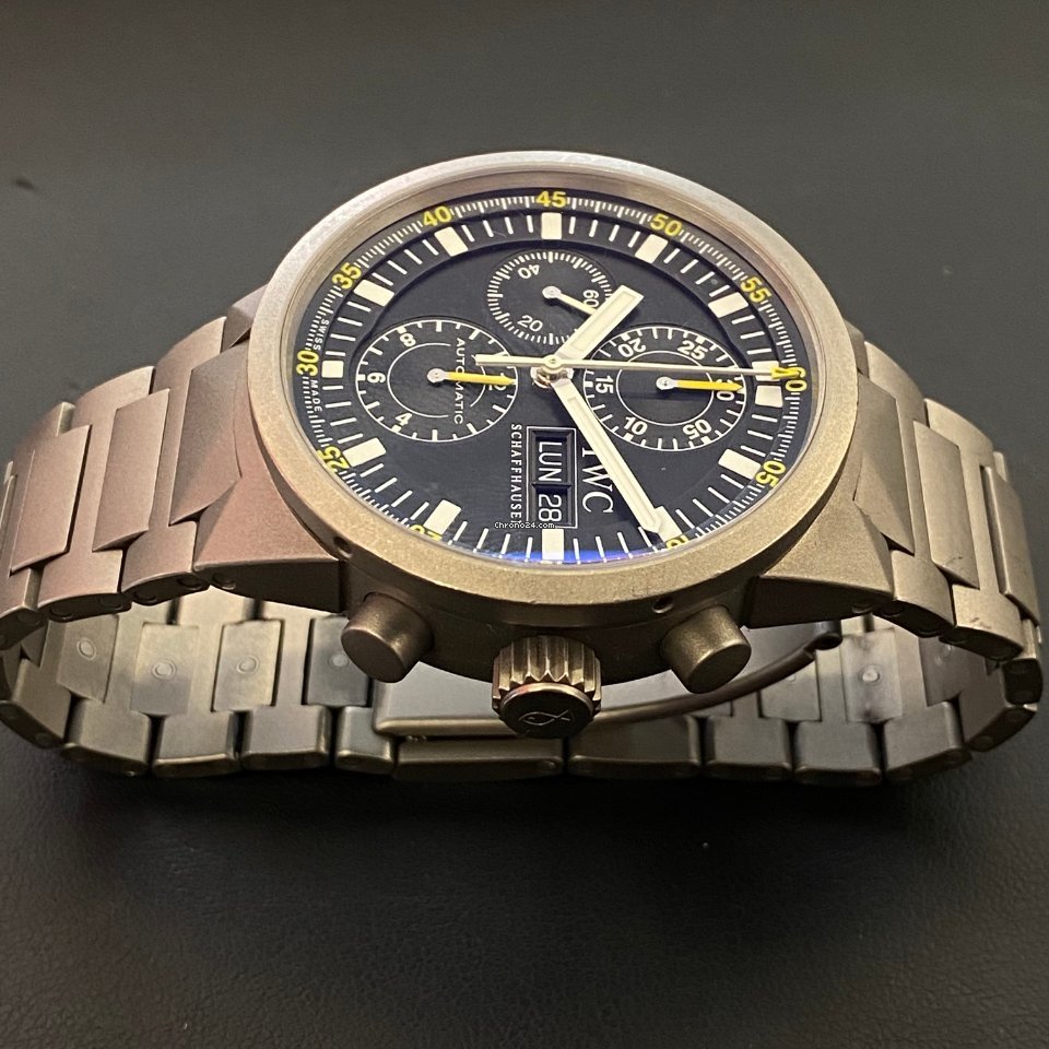 IMG_9081 IWC GST Mens watch Unisex Automatic Titanium IW371502 Replica 5