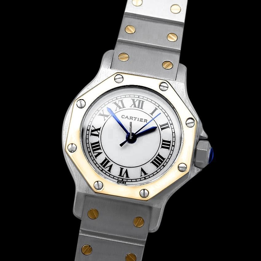 Cartier Womens watch Automatic Gold Steel 8447ST Replica 5