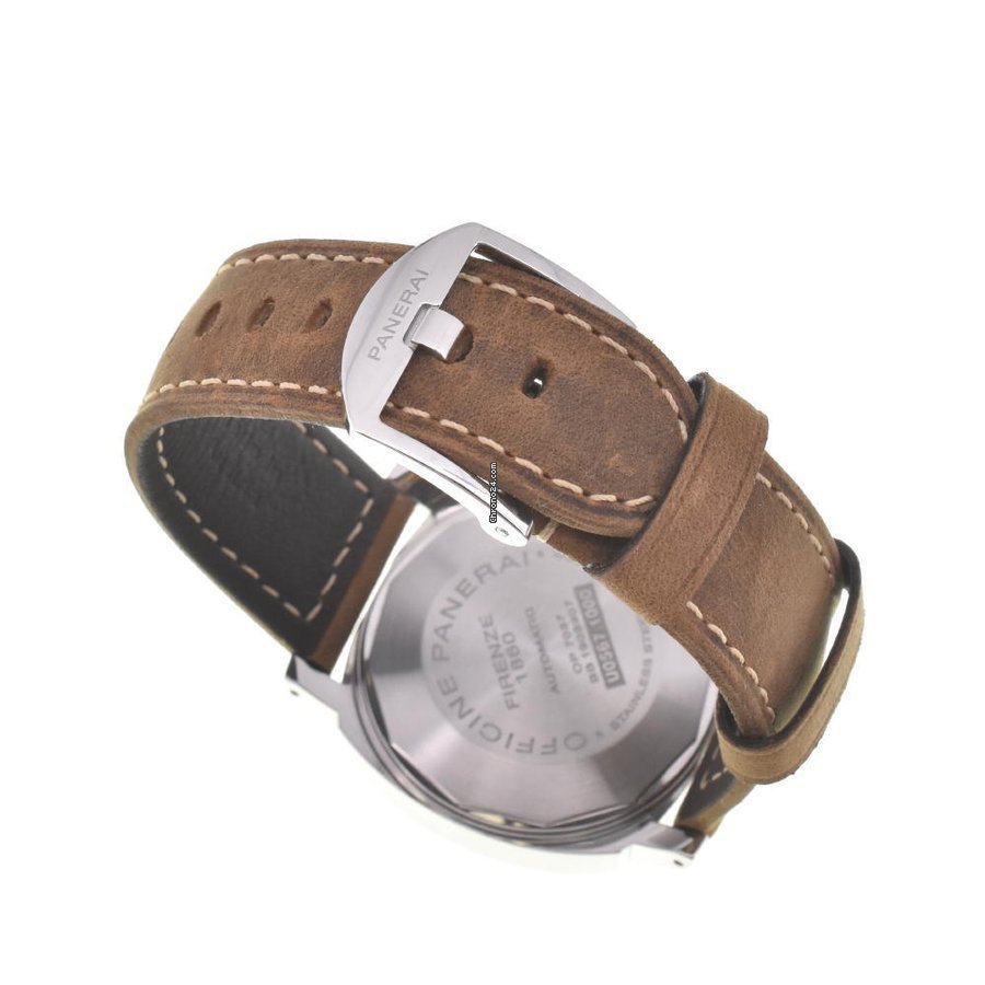 IMG_9081 Panerai Luminor Marina Automatic Mens watch Unisex Automatic Steel PAM01048 Replica 5