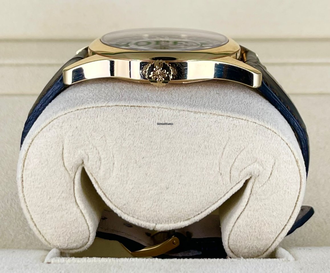 IMG_9081 Patek Philippe Calatrava Mens watch Unisex Automatic Rose gold 6000R-001 Replica 5
