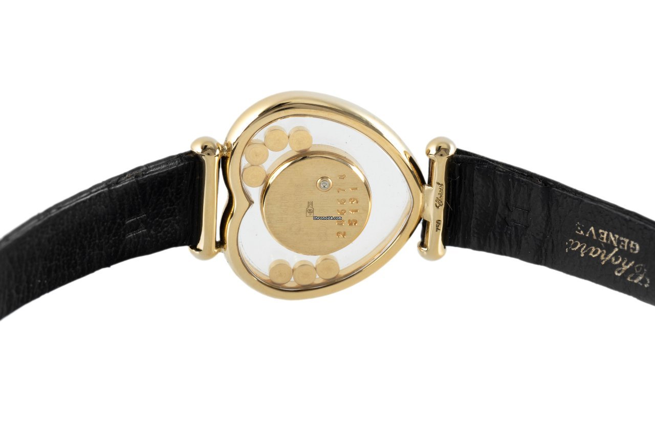 IMG_9081 Chopard Happy Diamonds Womens watch Quartz Yellow gold 20 4516 Replica 5