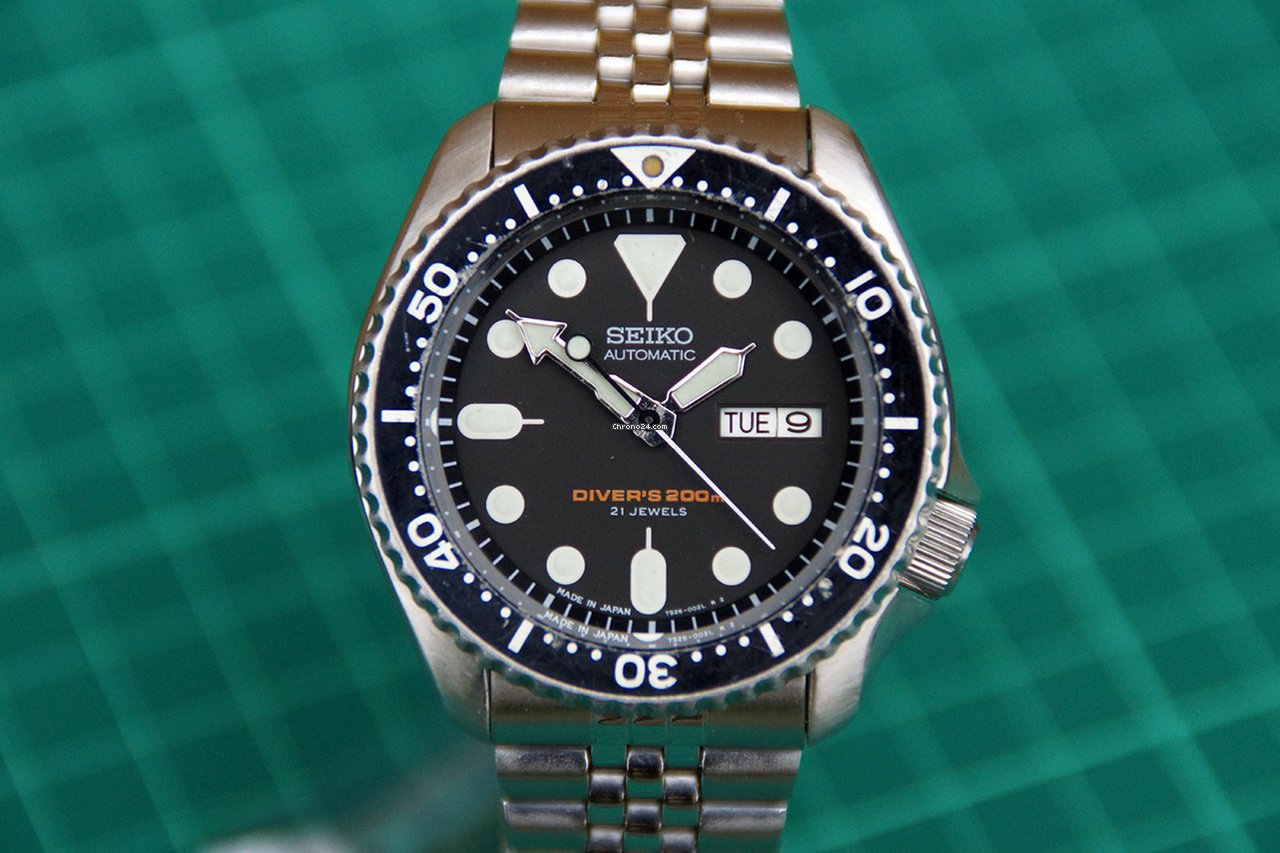 IMG_9081 Seiko Prospex Mens watch Unisex Automatic Steel SKX007J2 Replica 5