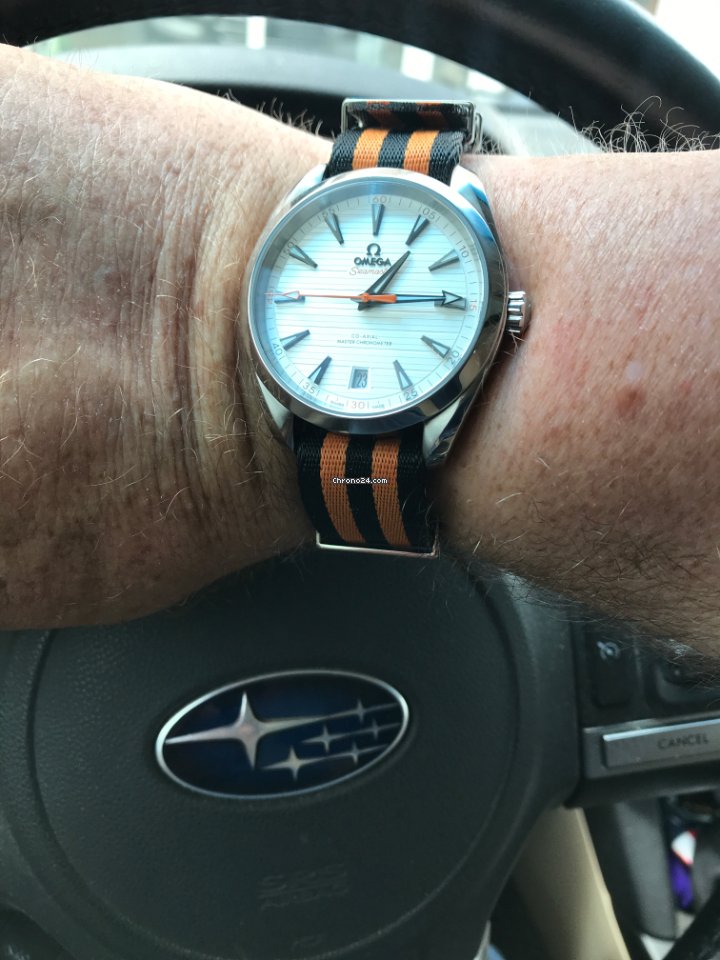 Omega Seamaster Aqua Terra Mens watch Unisex Automatic Steel 220.12.41.21.02.003 Replica 5
