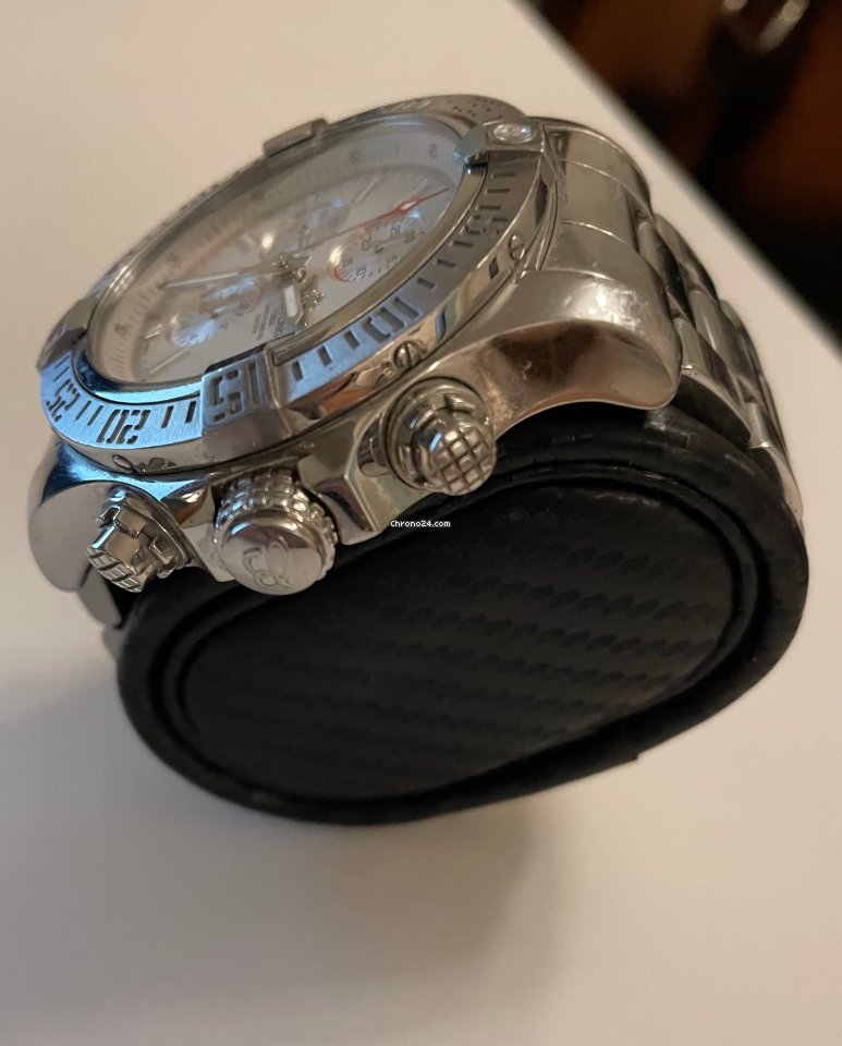 IMG_9081 Breitling Super Avenger II Mens watch Unisex Automatic Steel A1337111.G779.168A Replica 5