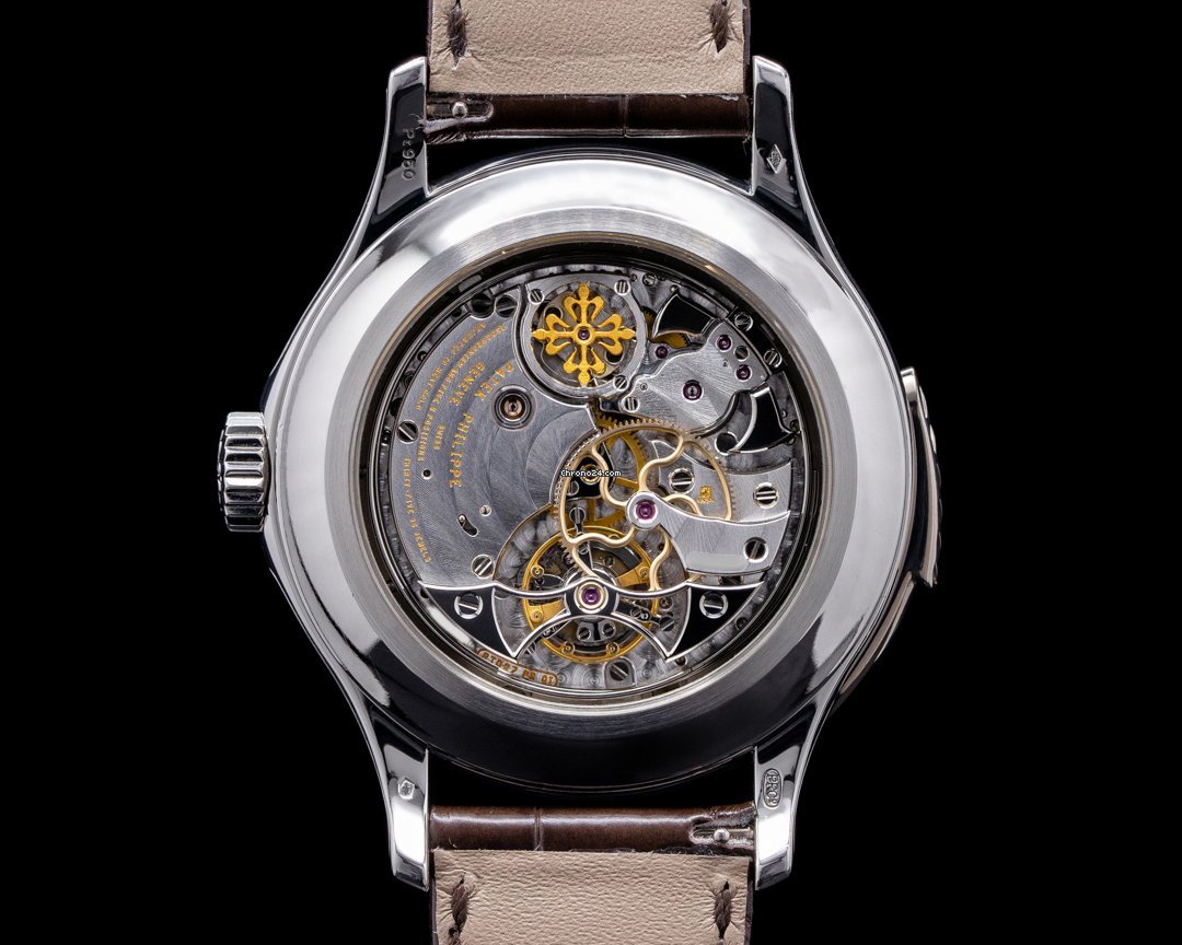 IMG_9081 Patek Philippe Minute Repeater Perpetual Calendar Mens watch Unisex Manual winding Platinum 5207P-001 Replica 5