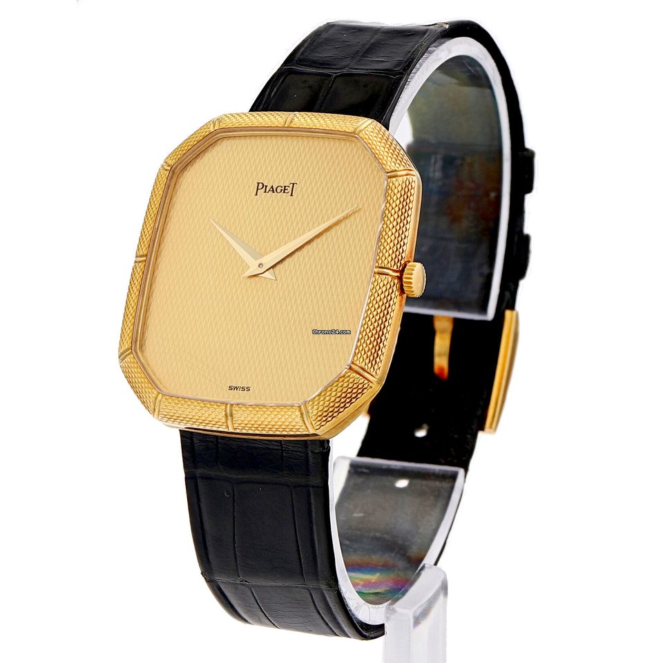 IMG_9081 Piaget Mens watch Unisex Manual winding Yellow gold NUMBER 9796 Replica 5