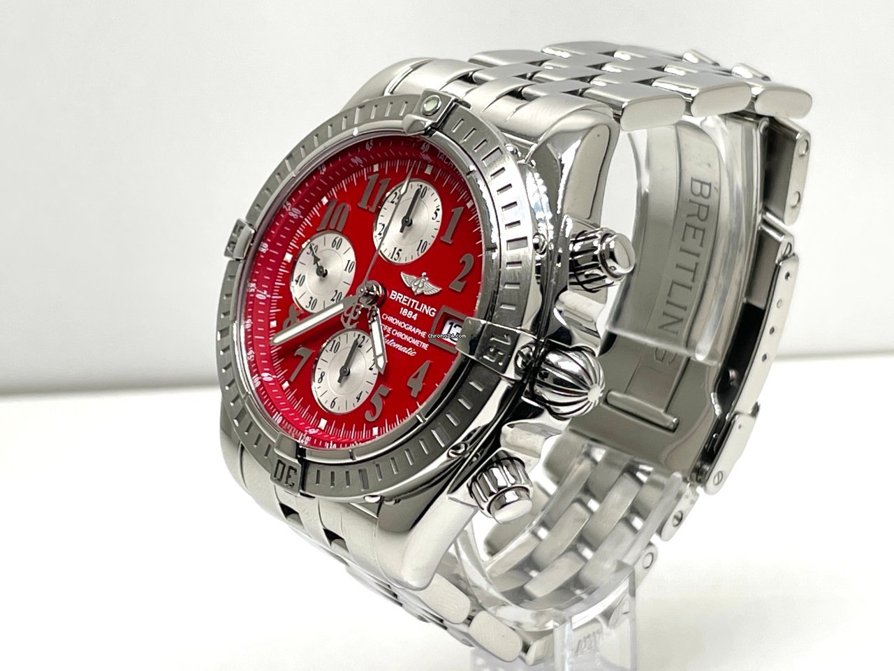 IMG_9081 Breitling Chronomat Evolution Automatic Steel A1335611 Replica 5