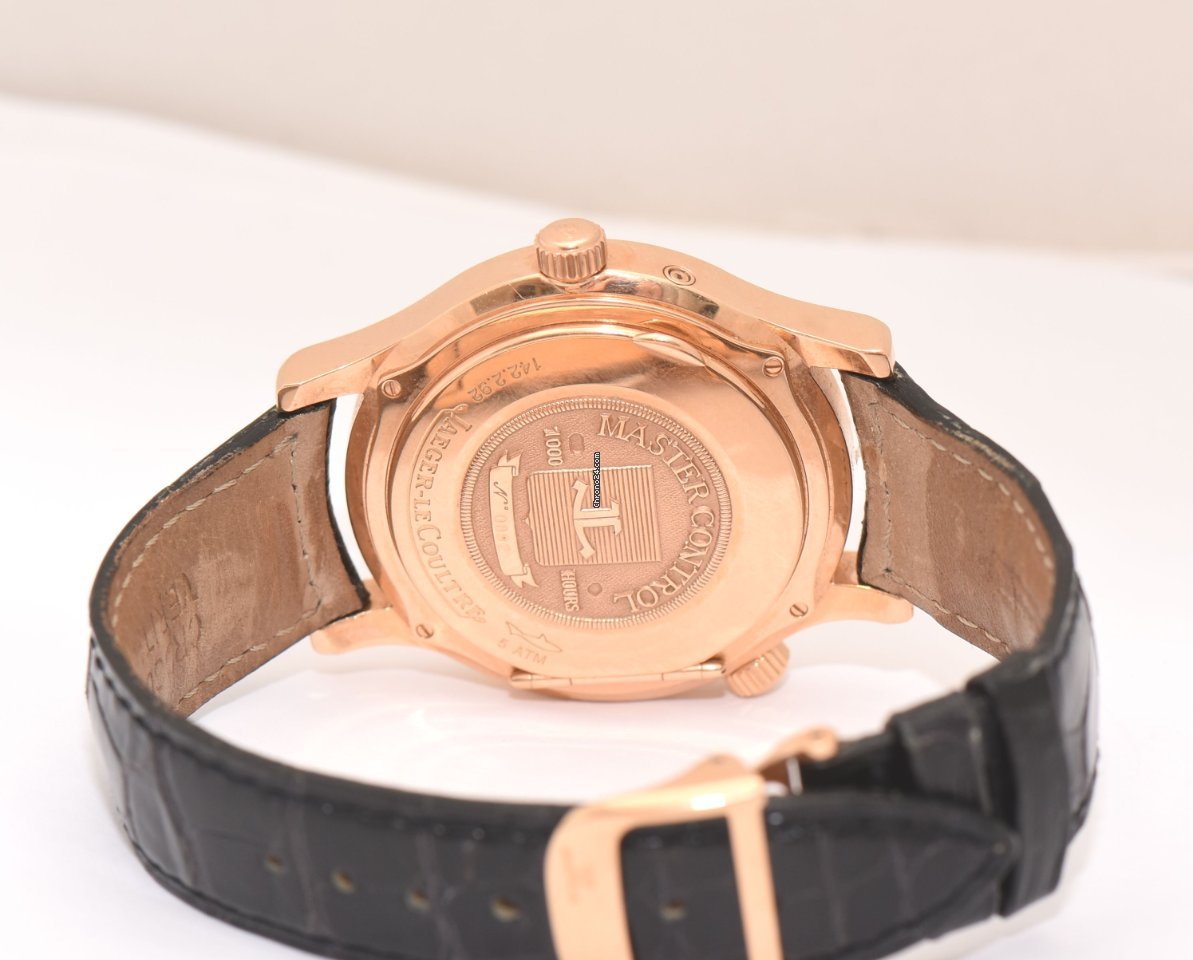 Jaeger-LeCoultre Master Geographic Mens watch Unisex Automatic Red gold 142.2.92 Replica 5