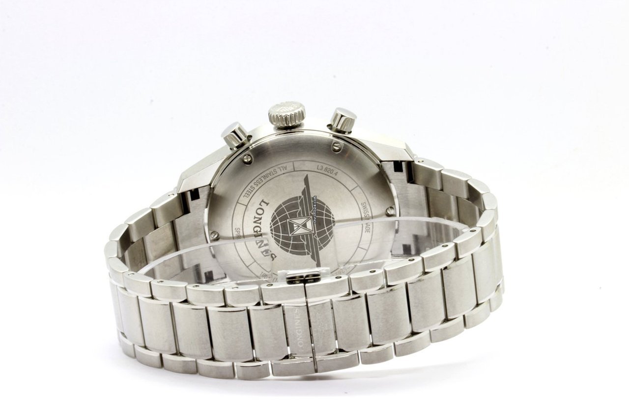 IMG_9081 Longines Spirit Mens watch Unisex Automatic Steel L3.820.4.93.6 Replica 5