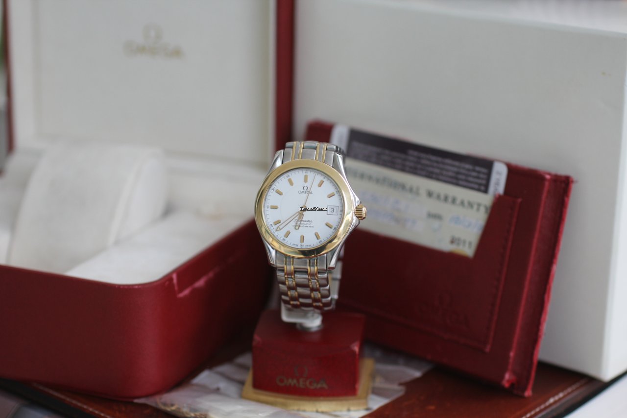 IMG_9081 Omega Seamaster Mens watch Unisex Automatic Gold Steel 2301.21.00 Replica 5
