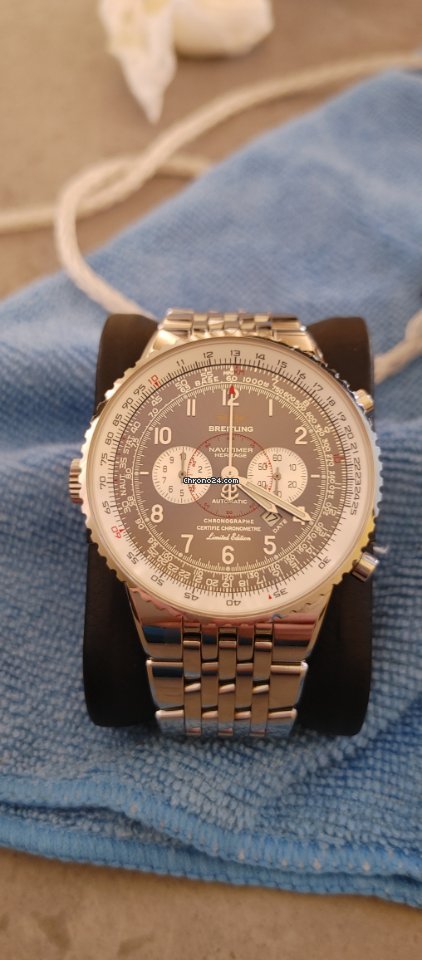 IMG_9081 Breitling Navitimer Heritage Mens watch Unisex Automatic Steel A35360 Replica 5