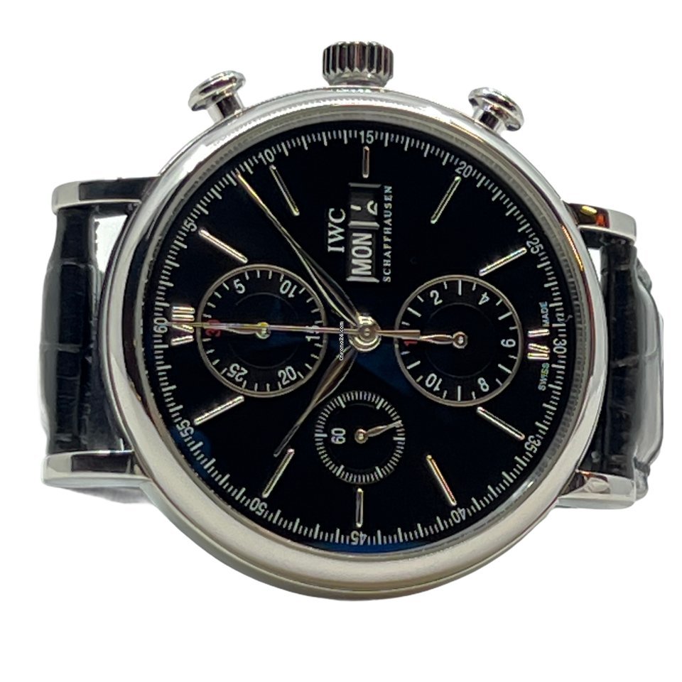 IMG_9081 IWC Portofino Chronograph Mens watch Unisex Automatic Steel IW391002 Replica 5