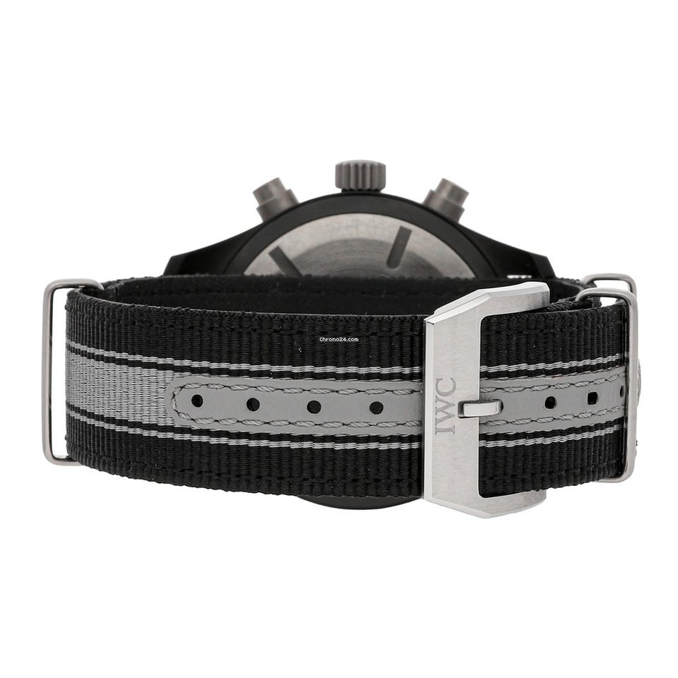 IMG_9081 IWC Pilot Chronograph Top Gun Mens watch Unisex Automatic Ceramic IW3891-01 Replica 5