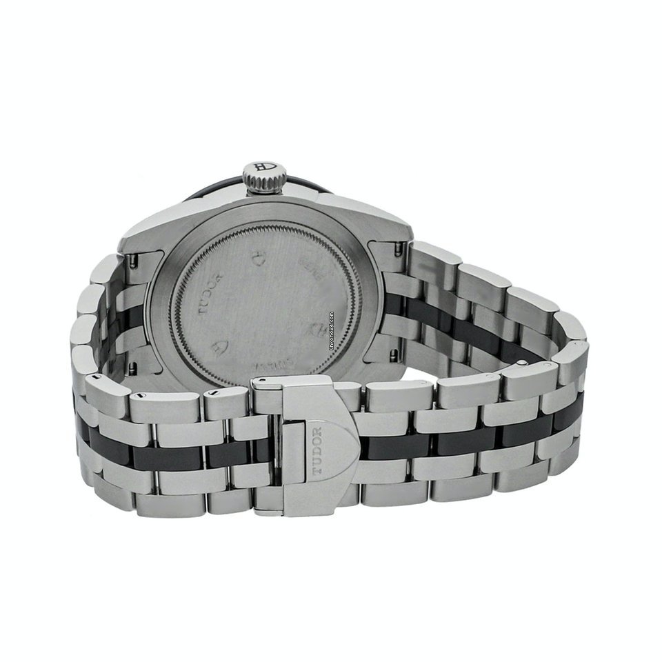 IMG_9081 Tudor Glamour Date-Day Mens watch Unisex Automatic Steel 56010N SLV DI BRC Replica 5