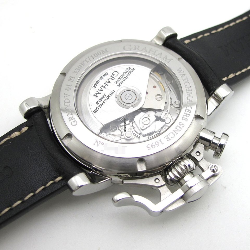 IMG_9081 Graham Chronofighter Mens watch Unisex Automatic Steel 2CVAS.B21A Replica 5