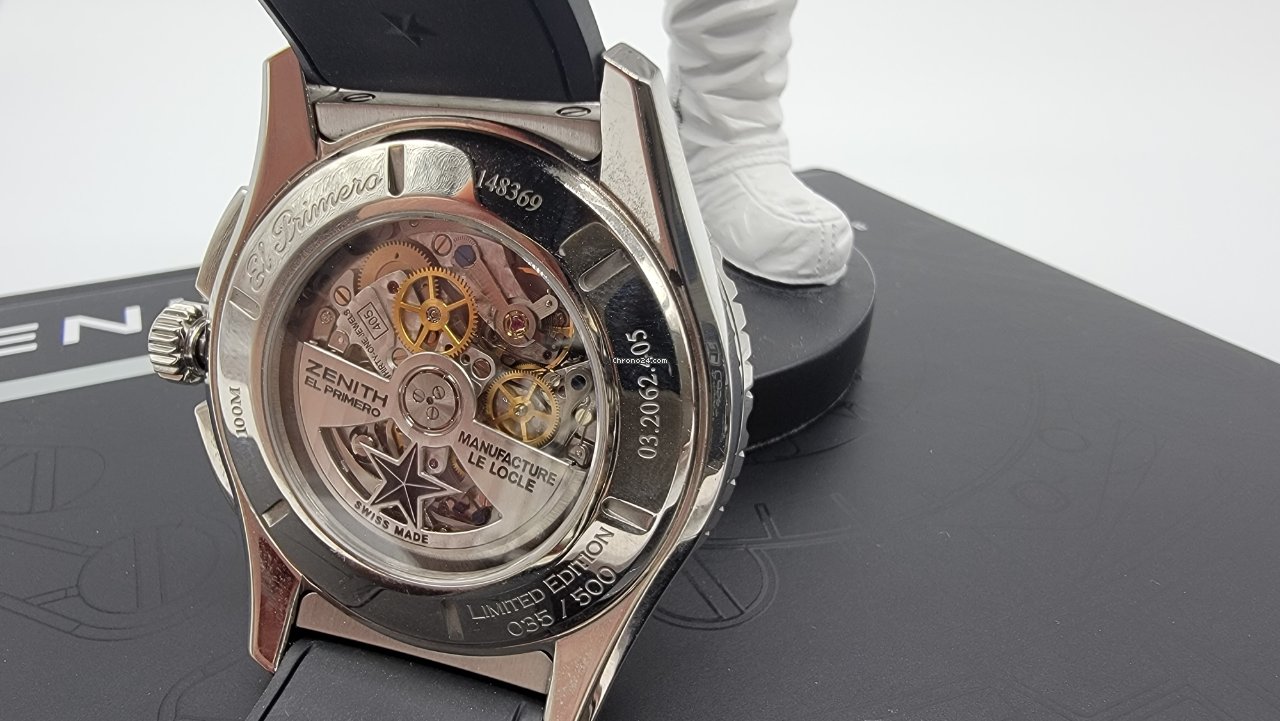 IMG_9081 Zenith El Primero Stratos Flyback Mens watch Unisex Automatic 03.2062.405 Replica 5