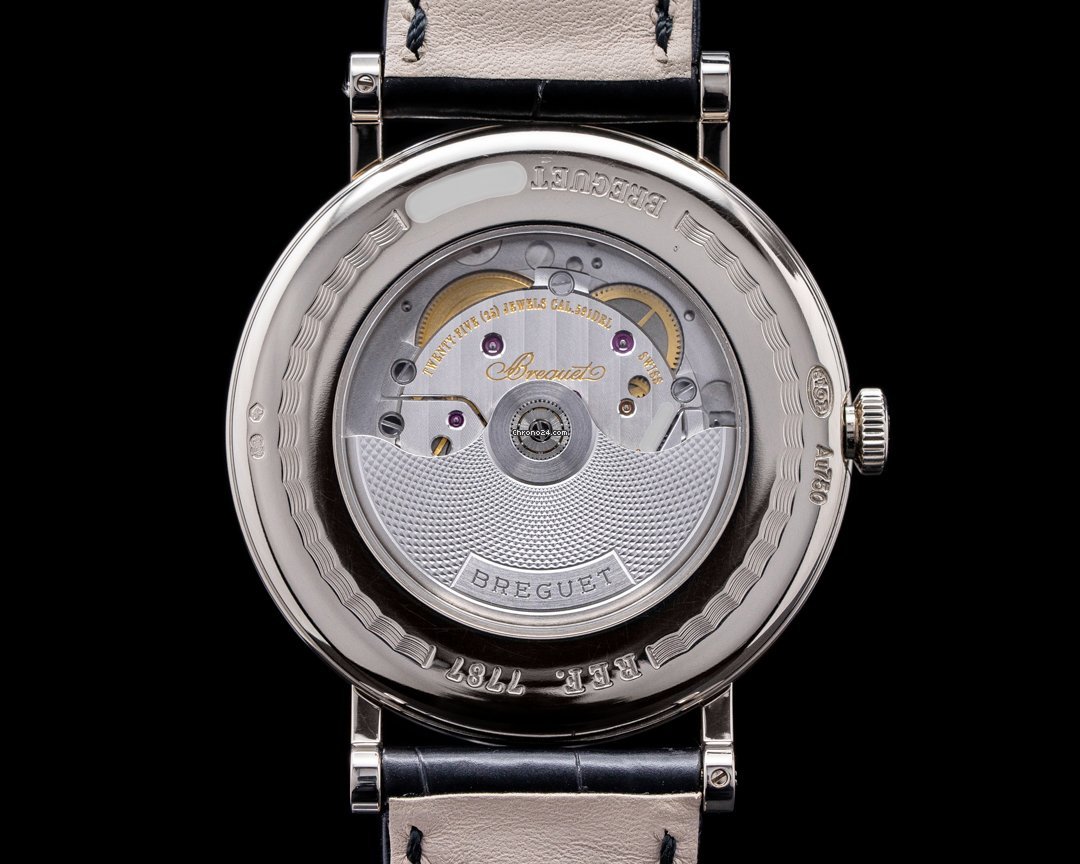 Breguet Classique Mens watch Unisex Automatic White gold 7787BB 29 9V6 Replica 5