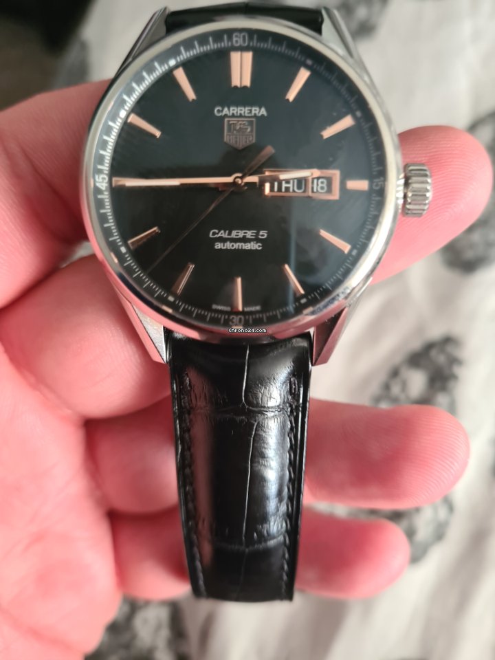 IMG_9081 TAG Heuer Carrera Mens watch Unisex Automatic Wzk7972 Replica 5