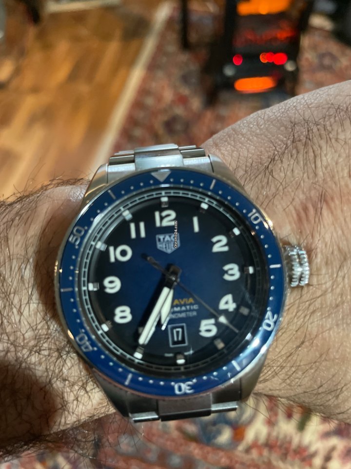 TAG Heuer Autavia Mens watch Unisex Automatic Steel WBE5116.EB0173 Replica 5