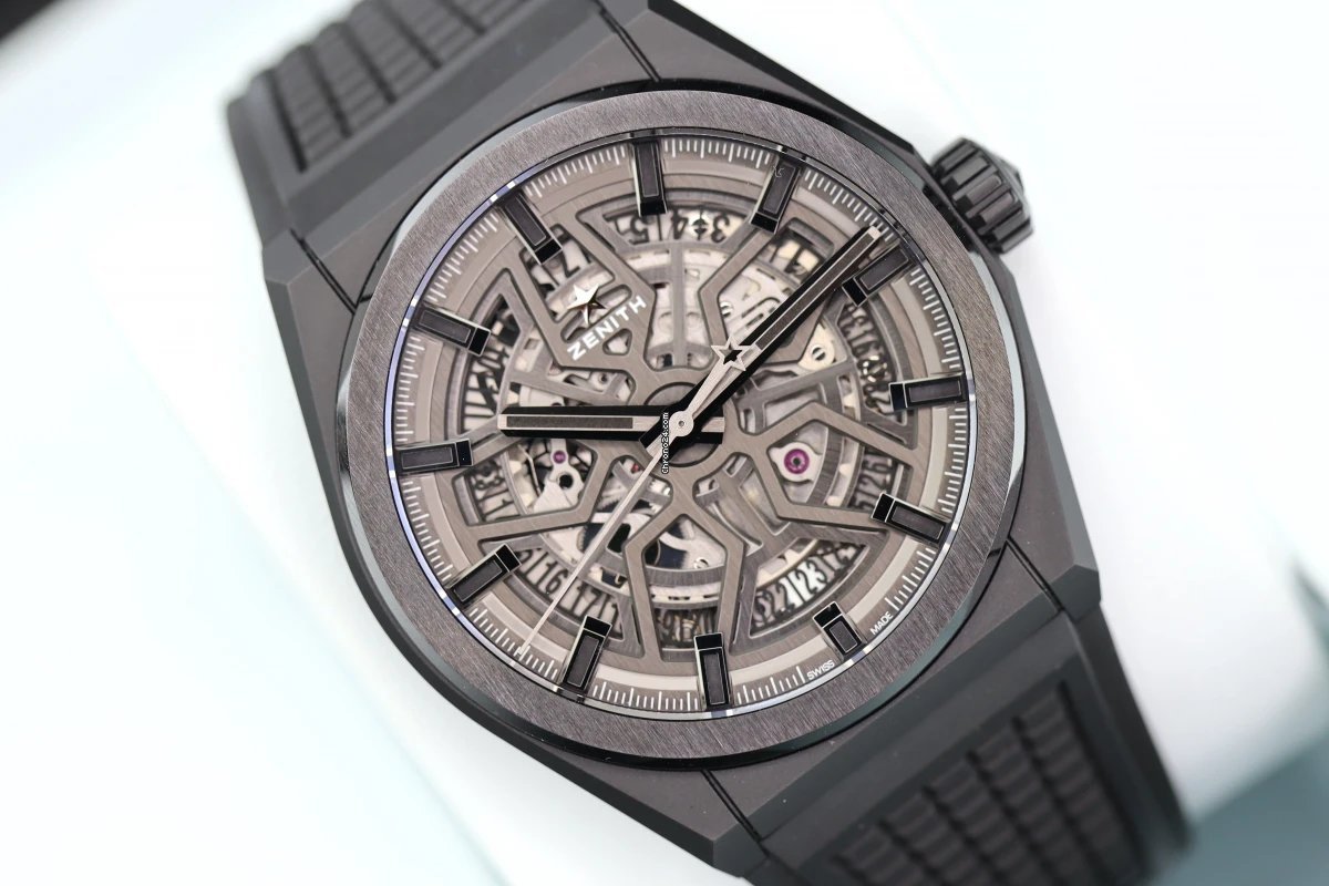 Zenith Defy Mens watch Unisex Automatic Ceramic 49.9000.670 77.R782 Replica 5
