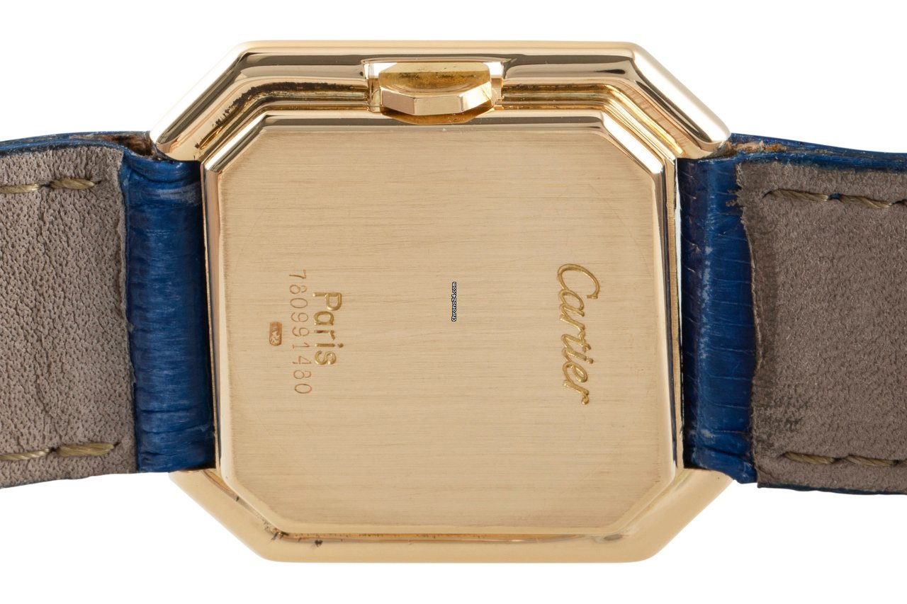 Cartier Womens watch Manual winding Yellow gold 7809 Replica 5